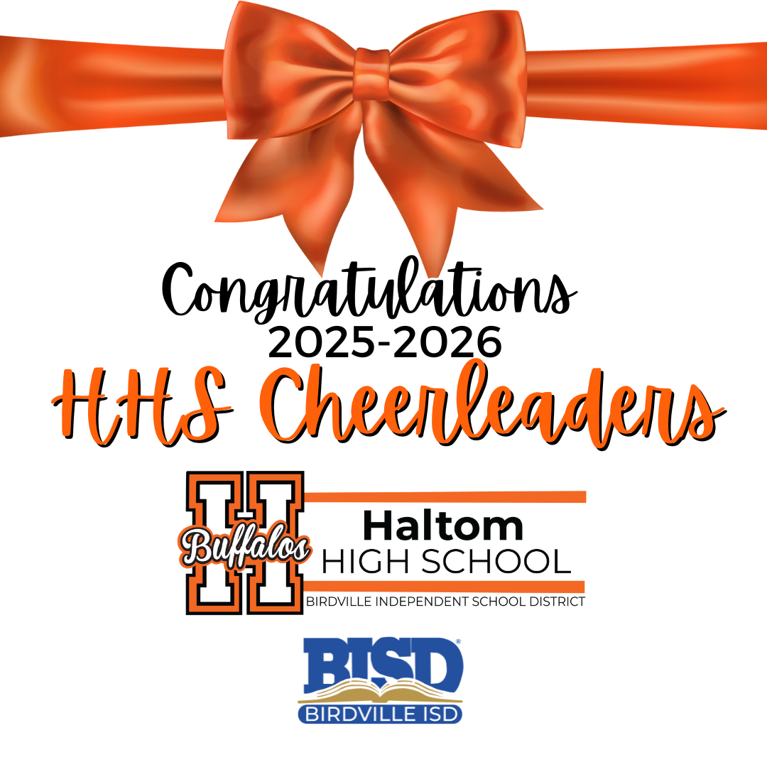 Congratulations 2025-2026 HHS Cheerleaders | Birdville ISD
